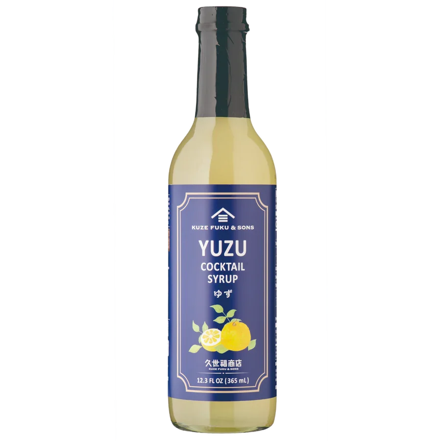 Kuze Fuku Yuzu Cocktail Syrup 12.3 fl oz Bottle