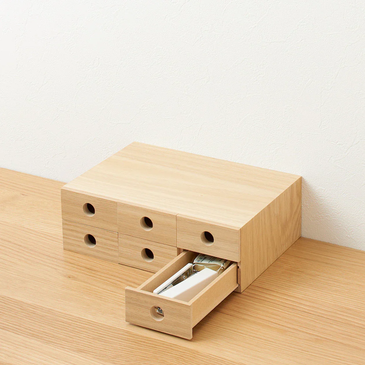 Wooden Storage 6 Drawers