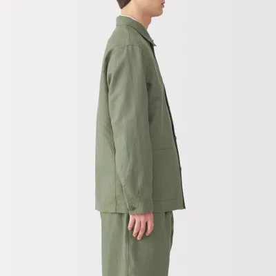 Miesten hamppusekoitus-twill-työpusakka