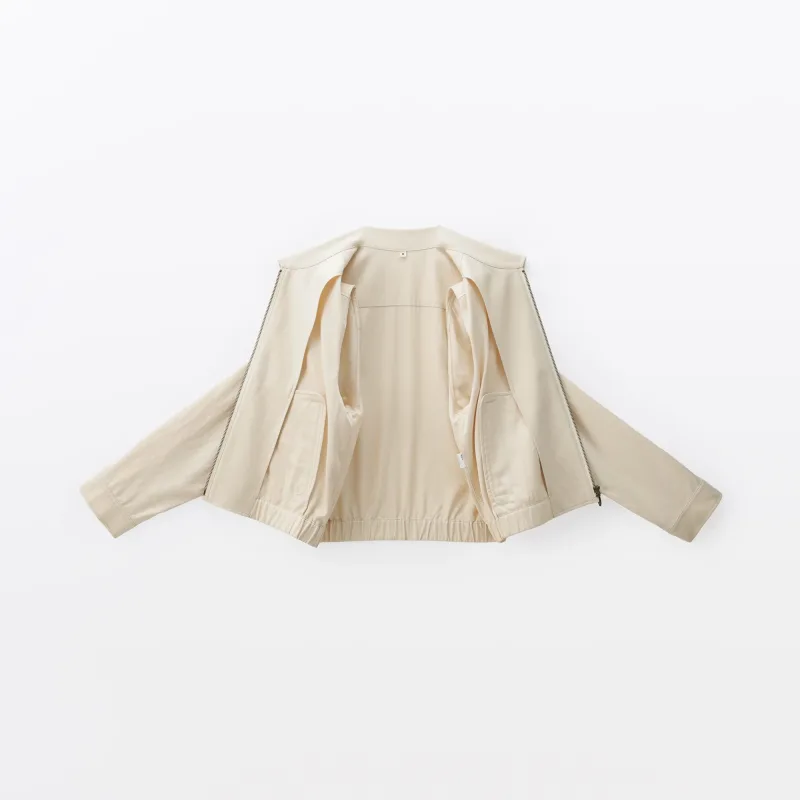 Labo Rayon Cotton Short Blouson