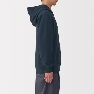 Sudadera con capucha de punto slub para hombre