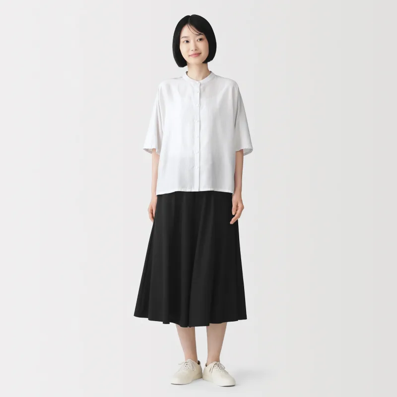 Lyocell Blend Skirt Pants