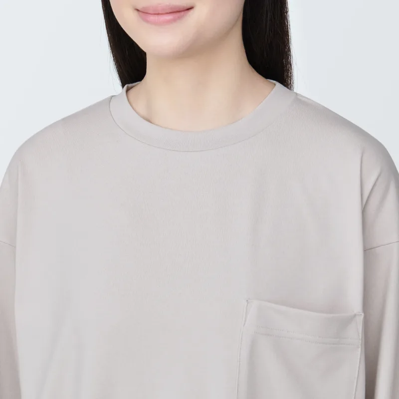 Labo Unisex Easy-Clean Quick Dry Crew Neck Long Sleeve T-Shirt