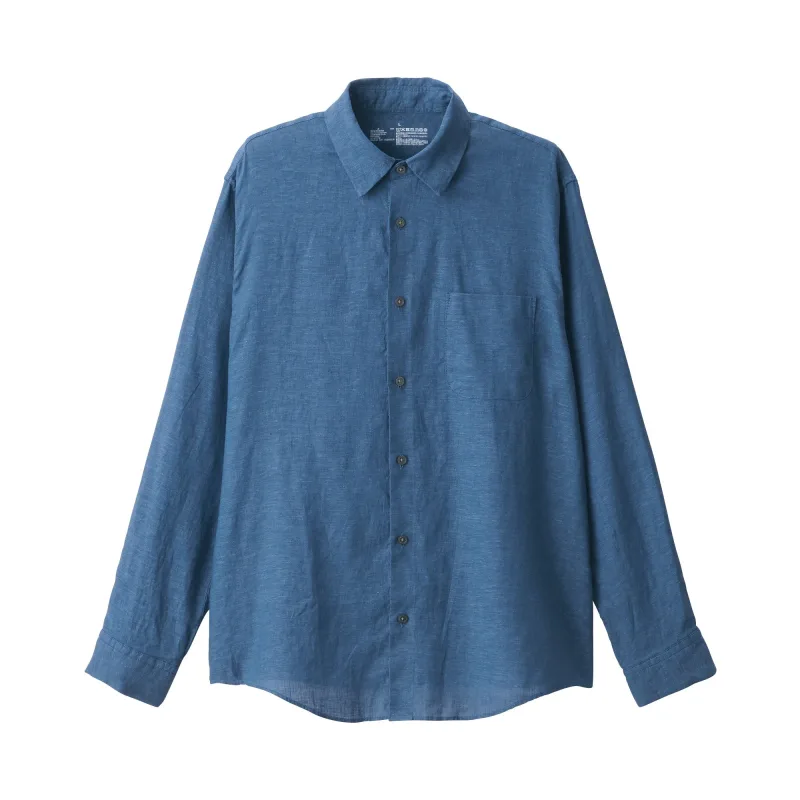 Men's Washed Linen Shirt