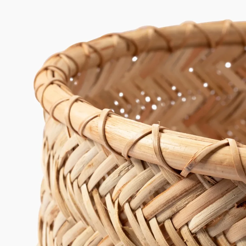 Rattan Round Basket - Small (Dia. 10 x H6.1")