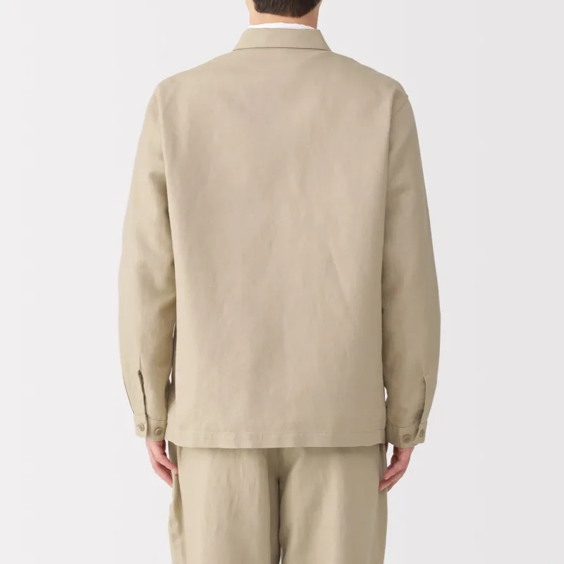 Miesten hamppusekoitus-twill-työpusakka