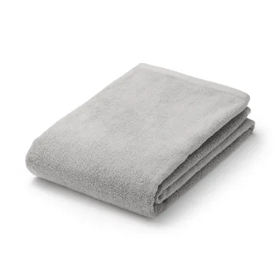 Grande asciugamano da bagno in cotone twin pile con passante