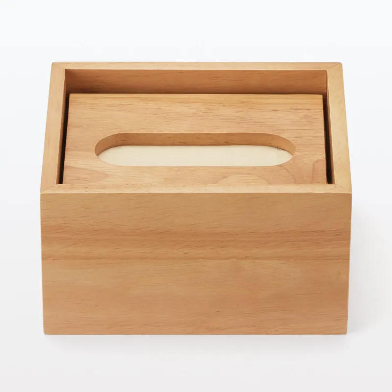 Wooden Tissue Holder for Tabletop Tissue