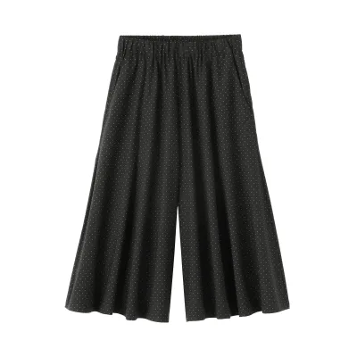 Lyocell Blend Skirt Pants