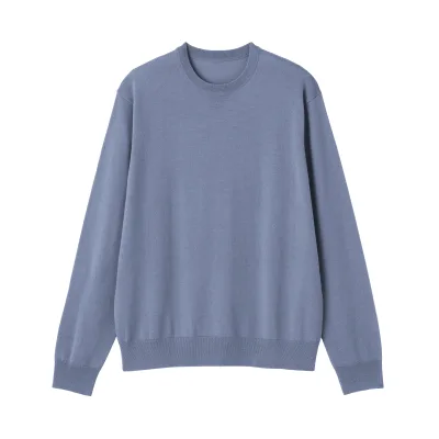 Jersey de cuello redondo de lana