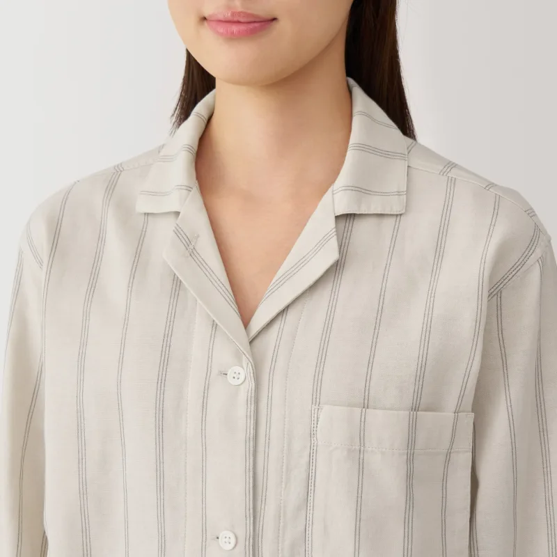 Women's Side Seamless Double Gauze Pajamas