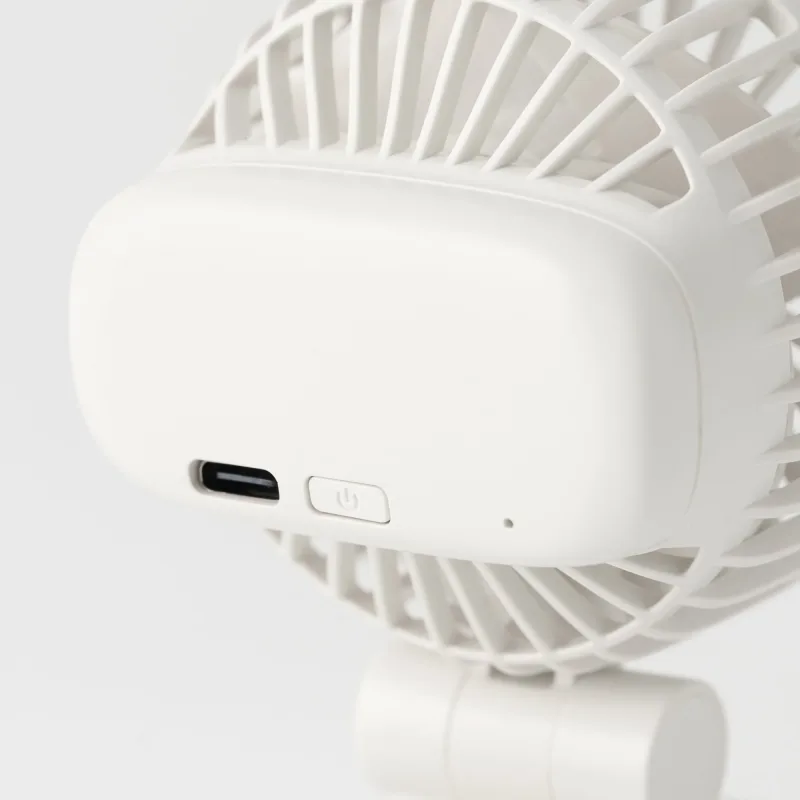 Mini Rechargeable Clip-On Fan