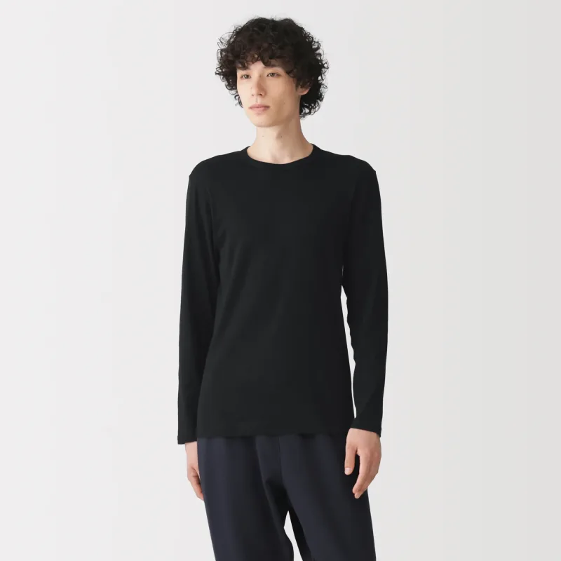 Warm Cotton Crewneck T-Shirt