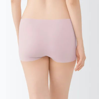 Cuecas boyshort sem costuras para mulher
