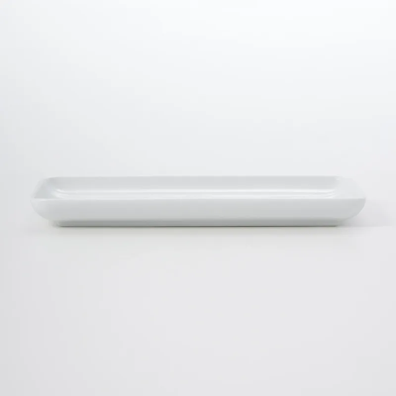 White Porcelain Rectangle Dish