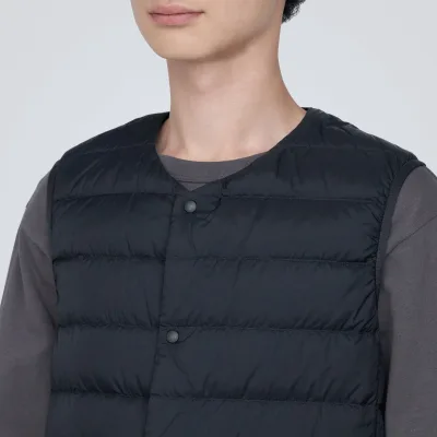 Doudoune homme légère sans col
