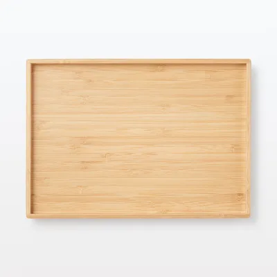 Stackable Bamboo Box Lid - Half (W10.2 x D7.3 x H1")