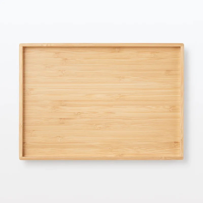 Stackable Bamboo Box Lid - Half (W10.2 x D7.3 x H1")