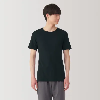 Men's Moisture-Wicking Cotton Crewneck T-Shirt