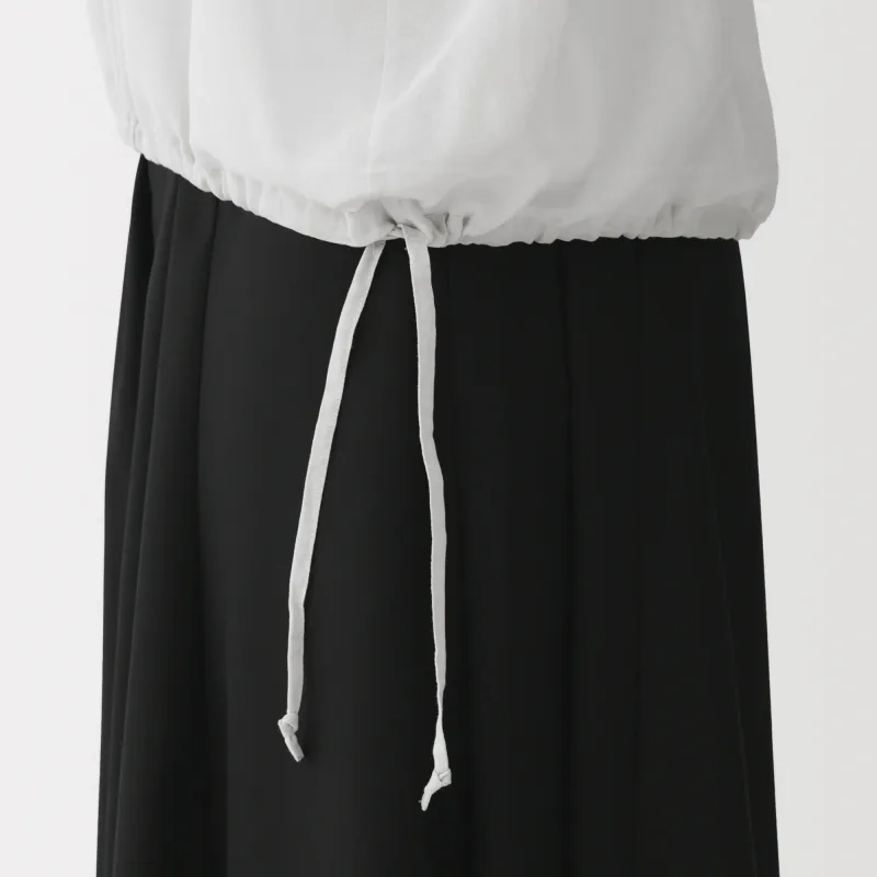 High-Twist Cotton Sheer Blouse