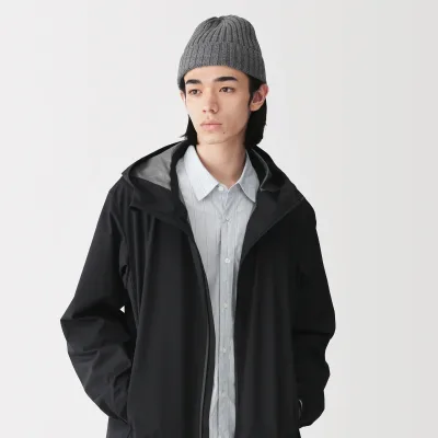 Merino Wool Rib Beanie