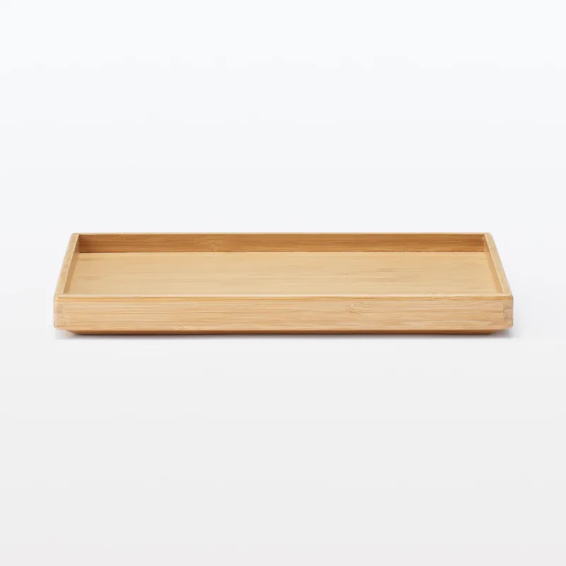 Tapa para caja de bambú apilable - Media (An10,2 x Pr7,3 x Al1")