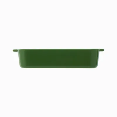 Stoneware Baking Dish Oven Tray - Green