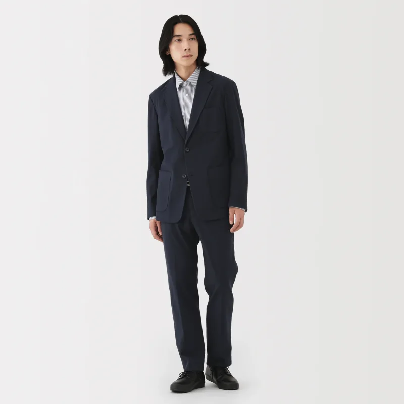 Brushed Flat Front Pants