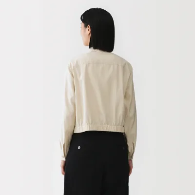 Labo Rayon Cotton Short Blouson
