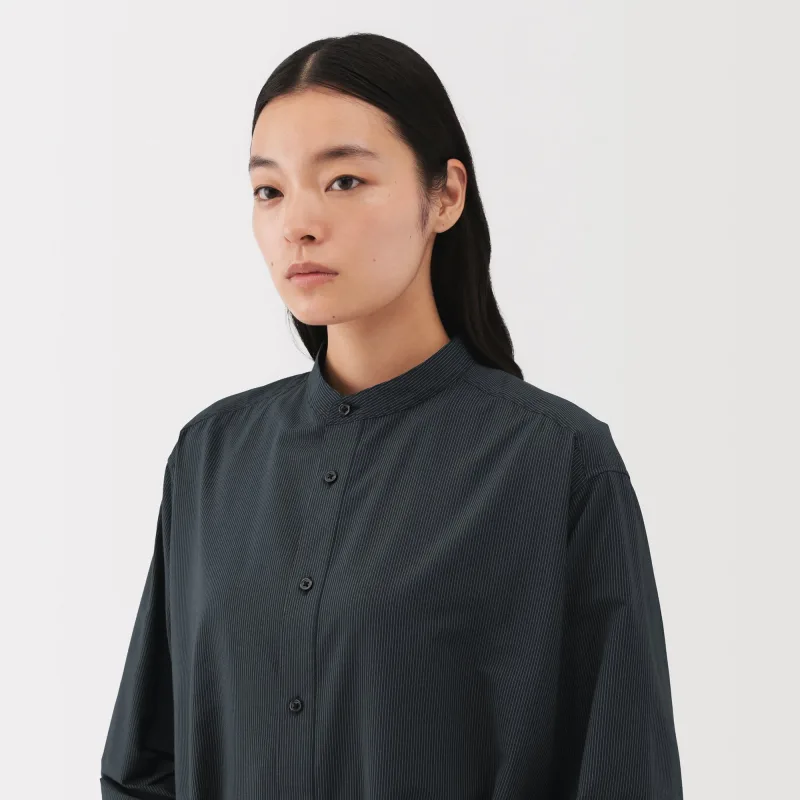 Vestido camisero holgado de mezcla de modal Labo