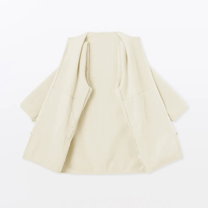 MUJI 보아 플리스 카라리스 코트 (재생 플라스틱 소재)