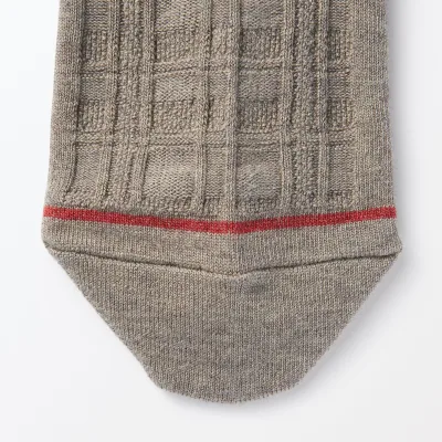 Warm Pile Cotton Patterned Stitch Socks