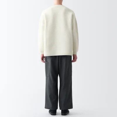Labo lämmin ja pestävä crewneck-neule