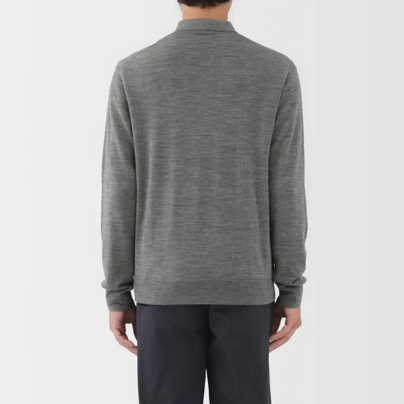 Woll-Poloshirt