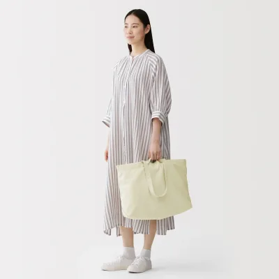 Cotton Wide Tote Bag