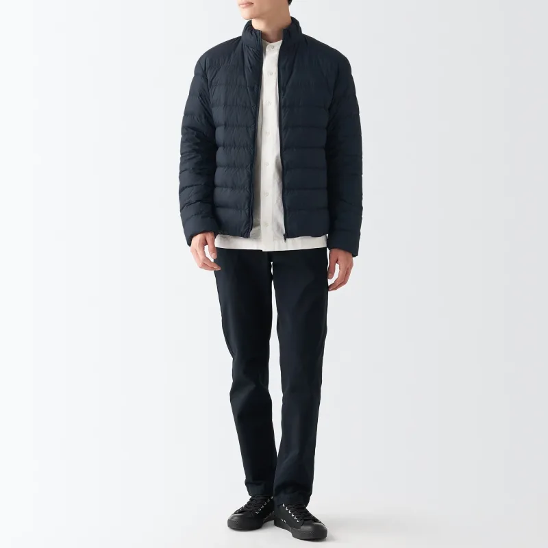 Veste légère en duvet pour homme en nylon recyclé