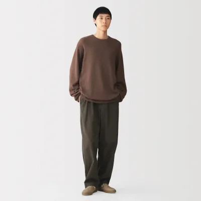 Bouclé Crewneck Sweater