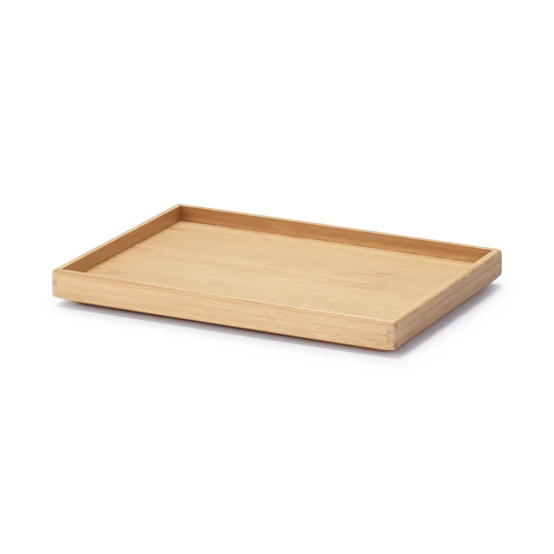 Tapa para caja de bambú apilable - Media (An10,2 x Pr7,3 x Al1")
