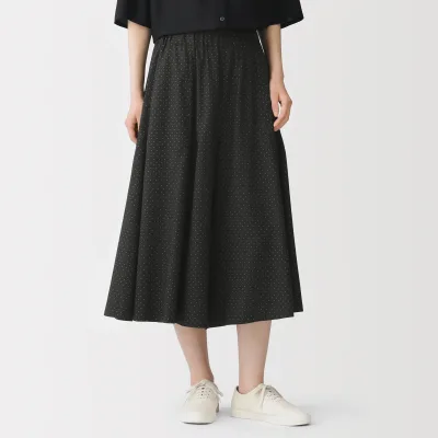 Lyocell Blend Skirt Pants
