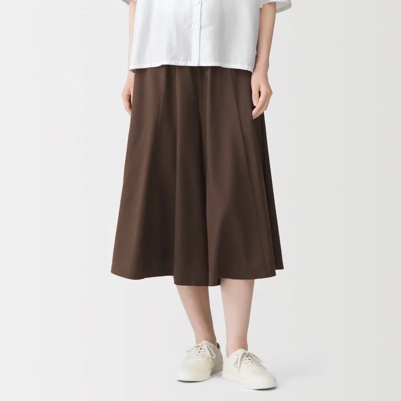 Lyocell Blend Skirt Pants