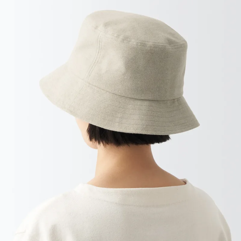 Bucket hat i flanell