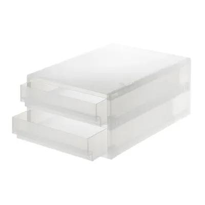 Estuche de polipropileno fino 2 filas