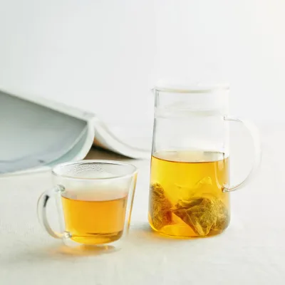 Heat Resistant Glass Double Layered Mug - 8.8 fl oz