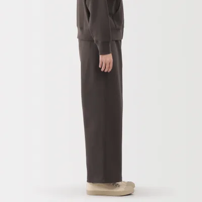 フレンチテリー ワイドスウェットパンツ