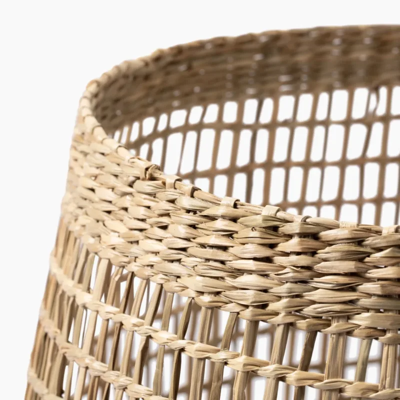 Seagrass Storage Basket - Round Medium (Dia. 14.2 x H13")