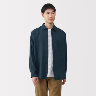 Men's Washed Linen Shirt