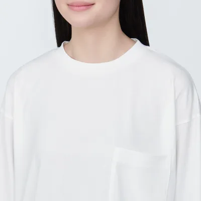 Labo Unisex Easy-Clean Quick Dry Crew Neck Long Sleeve T-Shirt