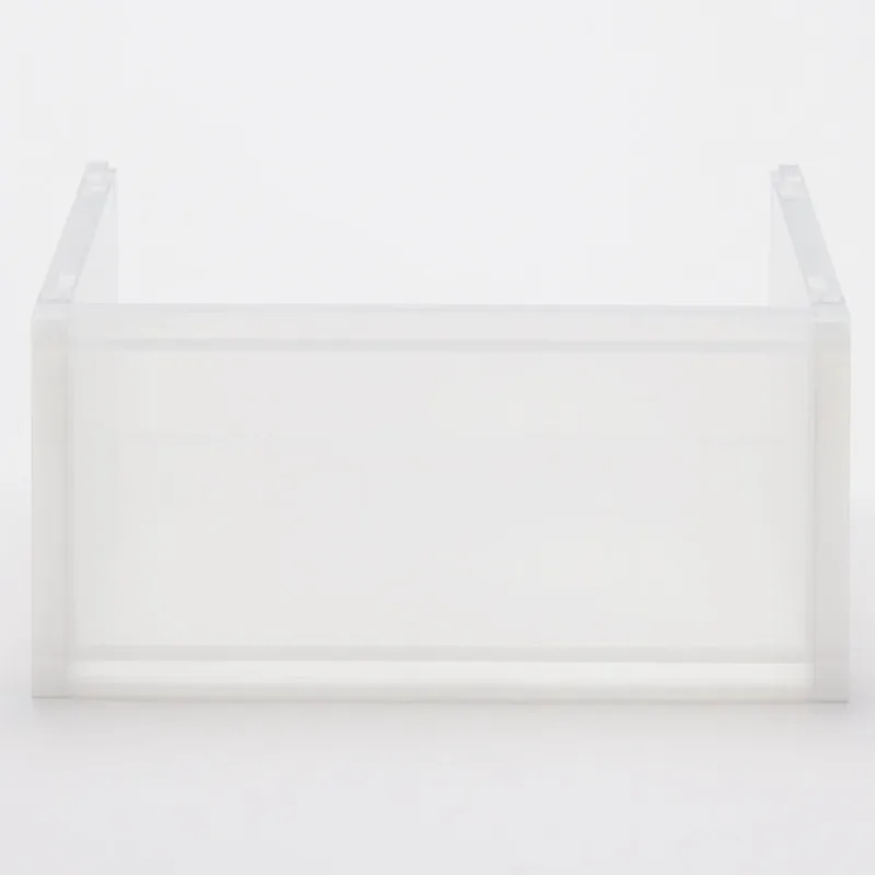 Estante de almacenamiento de polipropileno - Fondo (An14,6 x Pr10,2 x Al6,9")