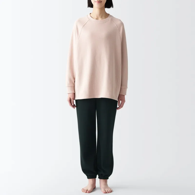 MUJI Franskin loungbukser til kvinder med blød stretch