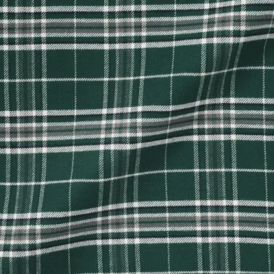 Sidsömlösa flanellpyjamas